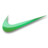 耐克绿色标志 Nike green logo